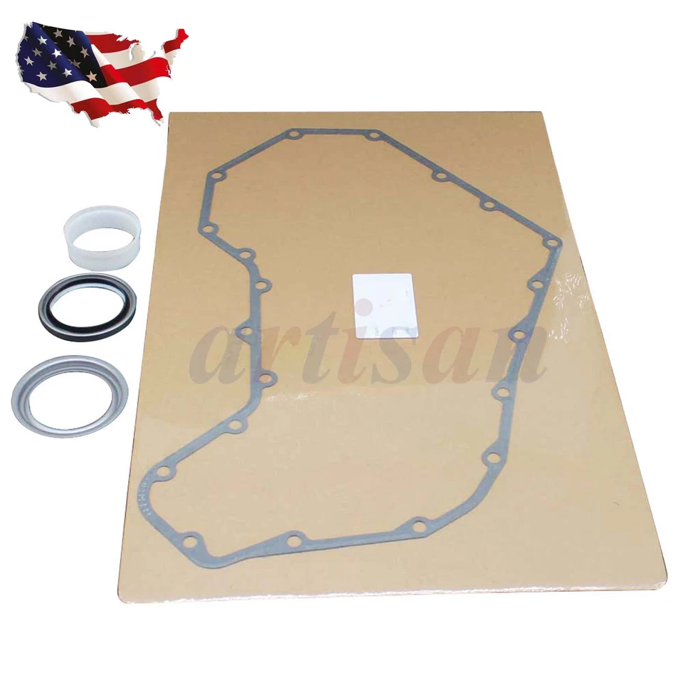 Se adapta a Dodge Ram 2500 3500 5.9 Junta de cubierta de distribución y sello del cigüeñal Foto 2 de 4