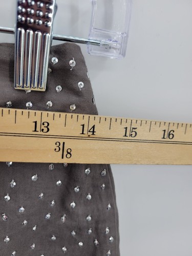 Anthropologie Gryphon Skirt Womens Small Gray Sequined Pencil Starry-Eyed - Picture 7 of 8
