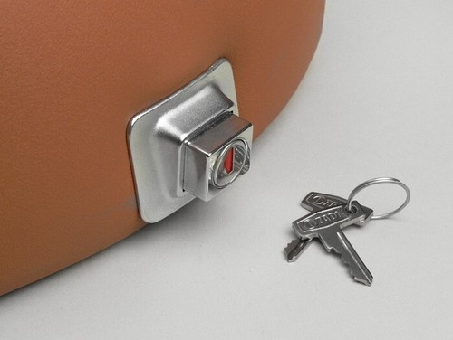 Vespa PX / LML 2T Sitzbank EFL Style 125 150 200 Dual Made In Italy Braun - Bild 3 von 5