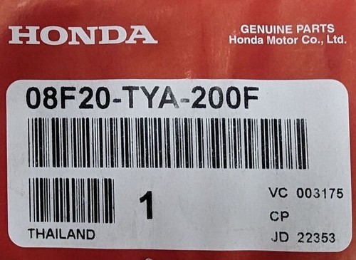 Genuine Acura Side/Rear Emblem Kit (A-Spec) (Black Chrome) (3 in Kit) 08F20-TYA- - Picture 3 of 5