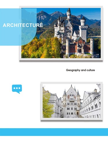 Architecture Bricks Model Neuschwanstein Castle Building Blocks Toys 1969PCS - Picture 12 of 14