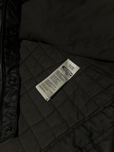 Women’s G Star Military Style Quilted Puffer Light Jacket Size Large - Picture 5 of 7