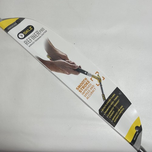 New SKLZ Refiner Pro Hinged Training Putter 33.5” Left Handed Detect Stroke Flaw - Picture 3 of 6