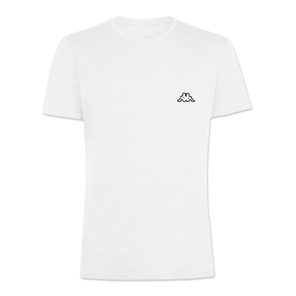 Set 4 T-shirt Uomo Kappa Maglietta Maniche Corte Cotone Slim Maglia Mezza Manica - Immagine 4 di 4