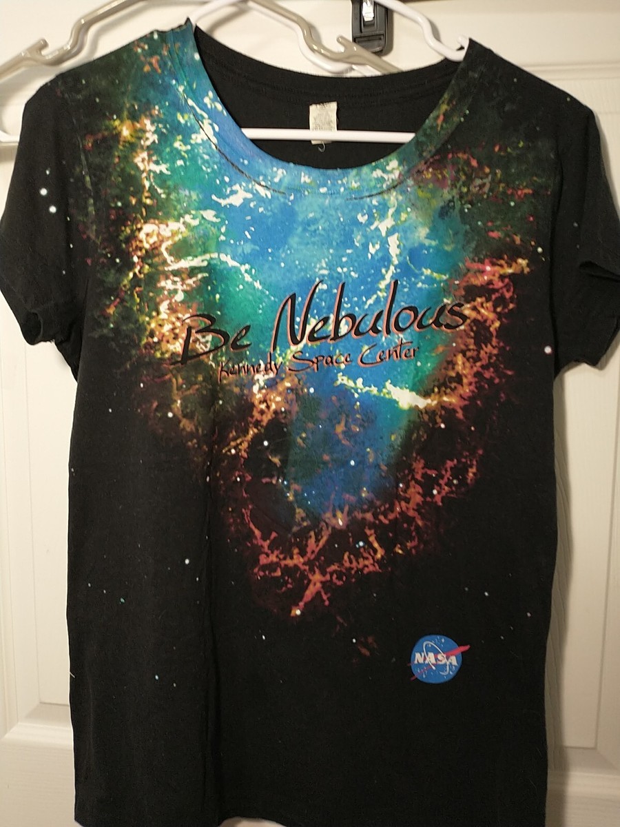 T-shirt Collector KARS Kennedy Space Center NASA 2010 - Taille S, Vert Fluo, Coton, Occasion Comme Neuf