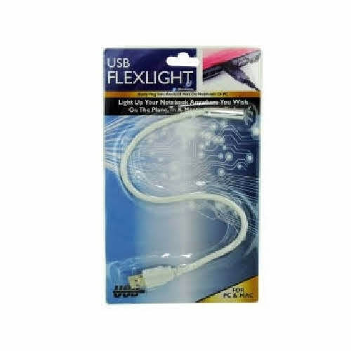 Puerto USB Flexlight de 3 vatios puerto USB portátil o PC avión reuniones lectura en cama 12,5" L - Imagen 1 de 6