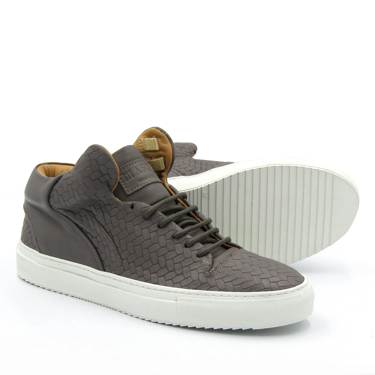 MASON GARMENTS MEN S PALOMA MID CERVO TAUPE SNEAKERS SHOES SOLES
