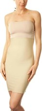 NWOT SPANX 077A Hide  Seek Strapless Full Slip Nude SMALL 72.00 Authentic
