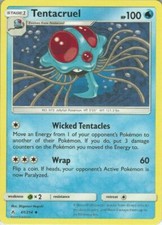 POKEMON CARD TENTACRUEL 41/214 NO 073 JELLYFISH POKEMON TCG CCG