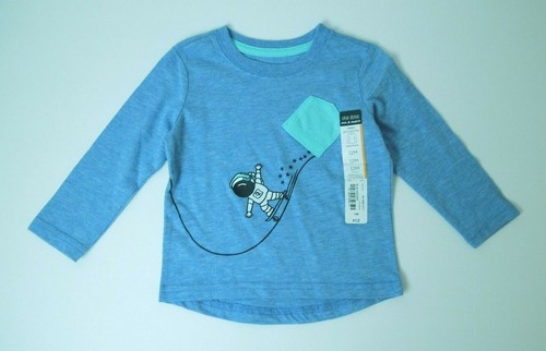 OD Boy Long Sleeve Spaceman Skater Tee 12M