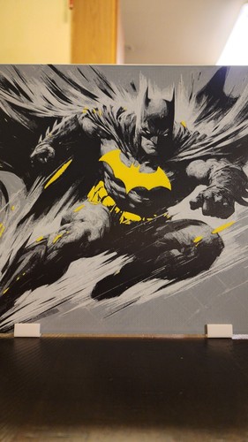 3D Printed Batman Picture - Hueforge Technology - 200mm x 200mm - Picture 6 of 6