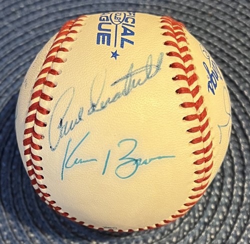 2004 NY Yankee Pitchers Autograph Baseball w Manager Joe Torre - Picture 5 of 6