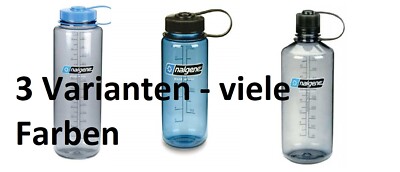 Nalgene Trinkflasche Weithals Silo Sustain 1,5 Liter 50% recycelt unkaputbar NEU