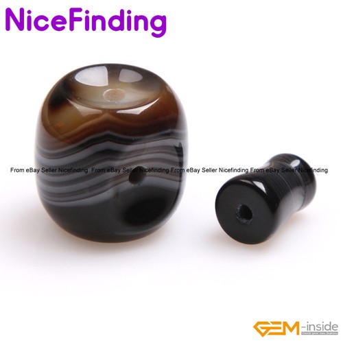 Natural Tibetan Guru Beads Set Buddha Mala Prayer Gemstone Jewelry Making 3 Hole - Picture 226 of 240