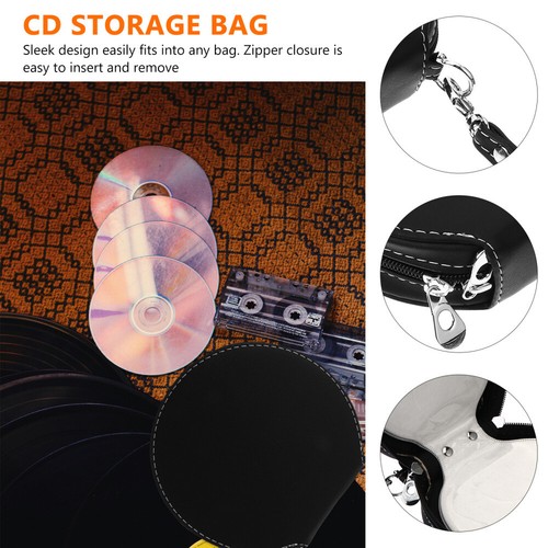 20 Capacity Case Movie CD Storage Pouch Car DVD Organizer Disc Storage Case - Afbeelding 9 van 12