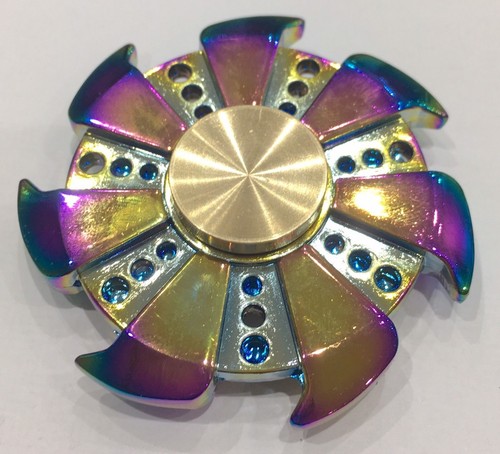 Fidget Tri Hand Spinner Autism ADHD Stress Relieve Fun Pocket Toy - Picture 31 of 33