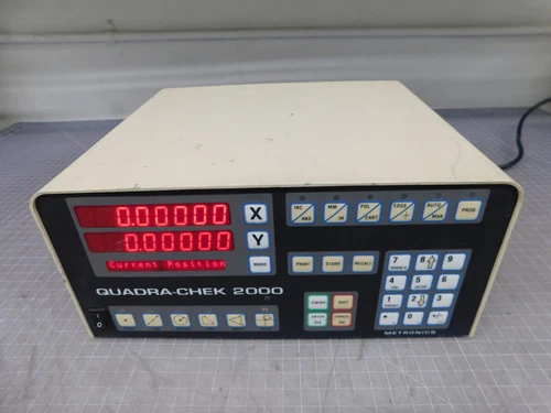METRONICS QUADRA-CHEK 2000 DIGITAL READOUT 2-AXIS M6102