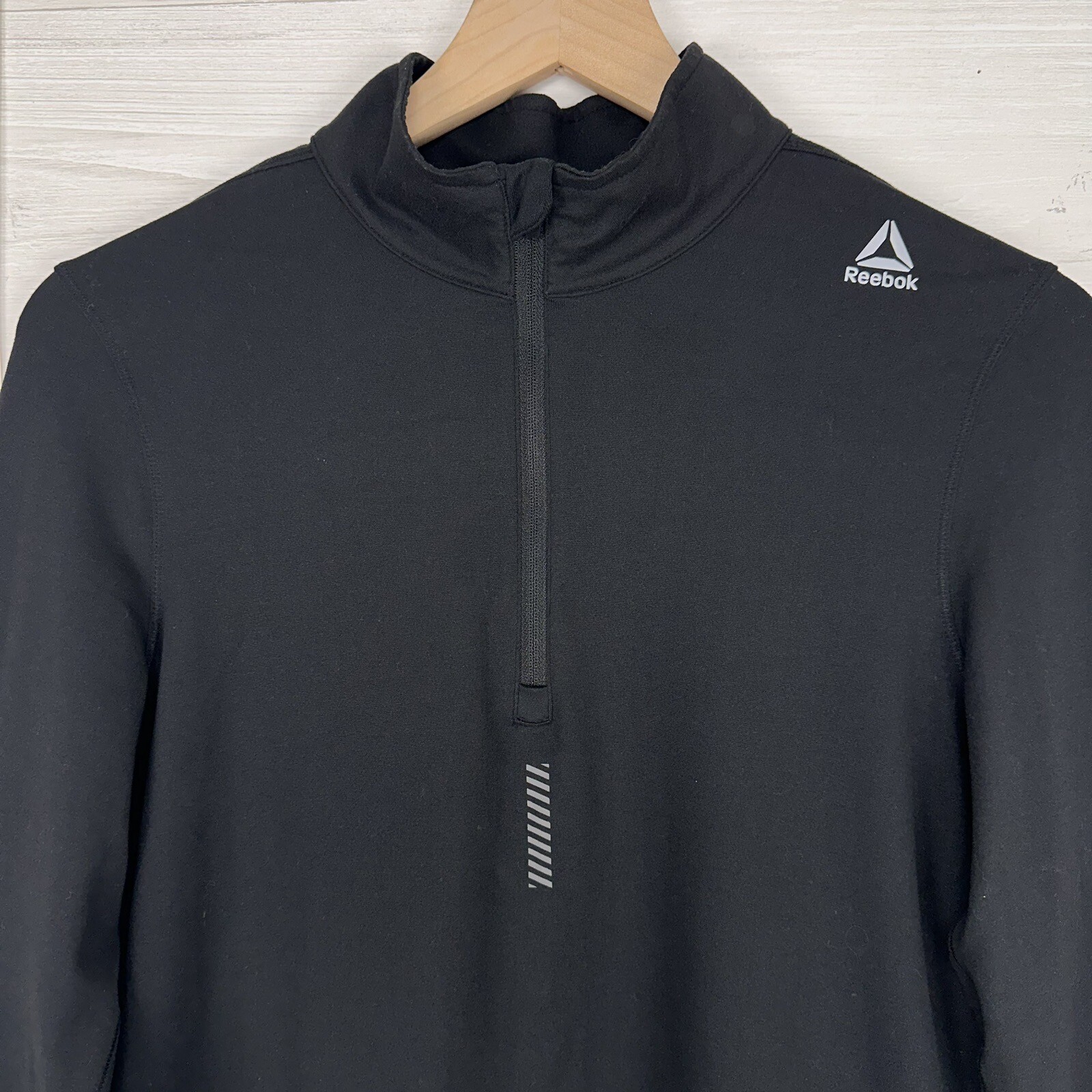 Reebok Running Essentials Quarter Zip Sweatshirt … - image 3
