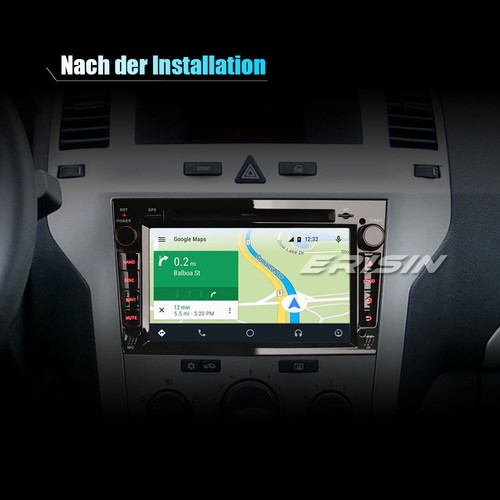 64GB DAB+Android 13 Autoradio GPS CD Opel Corsa C/D Astra H Zafira Meriva Signum - Bild 21 von 21