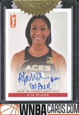 2018 Rittenhouse WNBA A'ja Wilson Rookie Auto Jersey Variation SEALED RARE RC