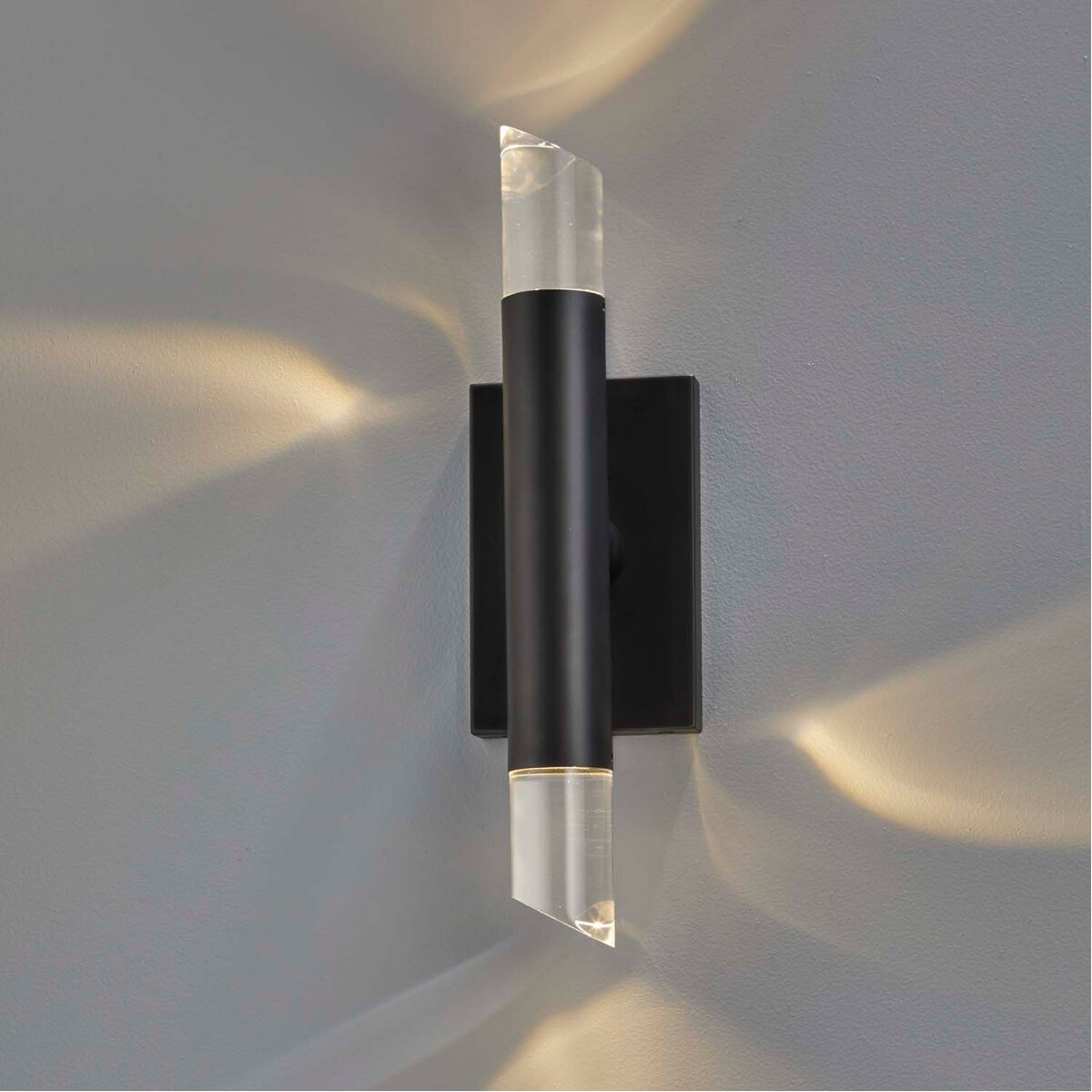 ［⭐︎］ Justice Design NSH-8842-MBLK Kyber LED 5 inch Matte Black