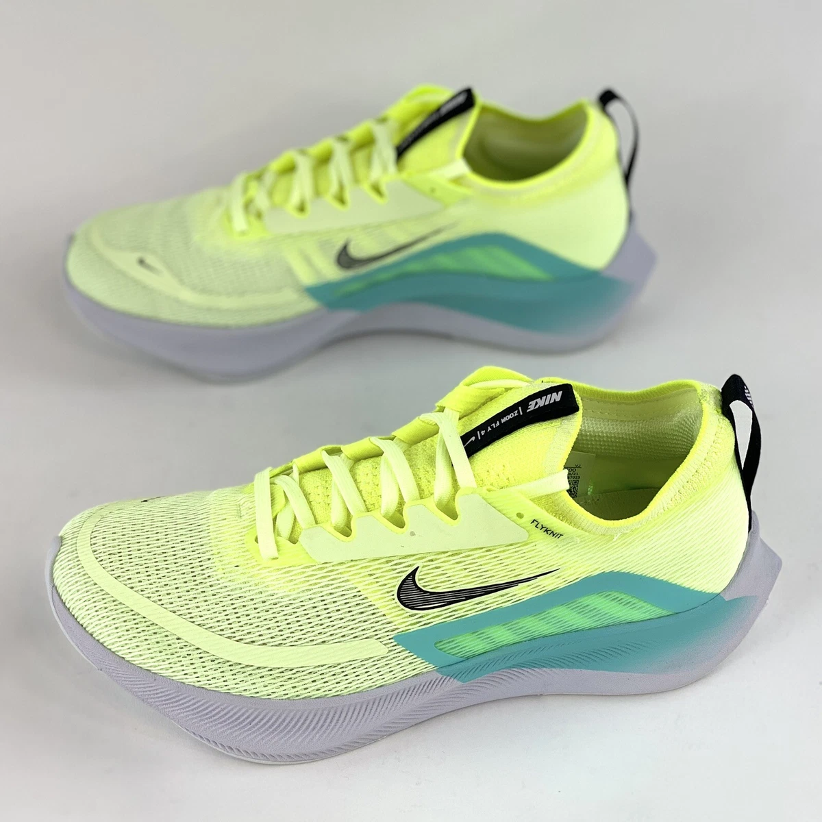 Nike Zoom Fly 4 Volt Green White Women s Size 6 Running Shoes