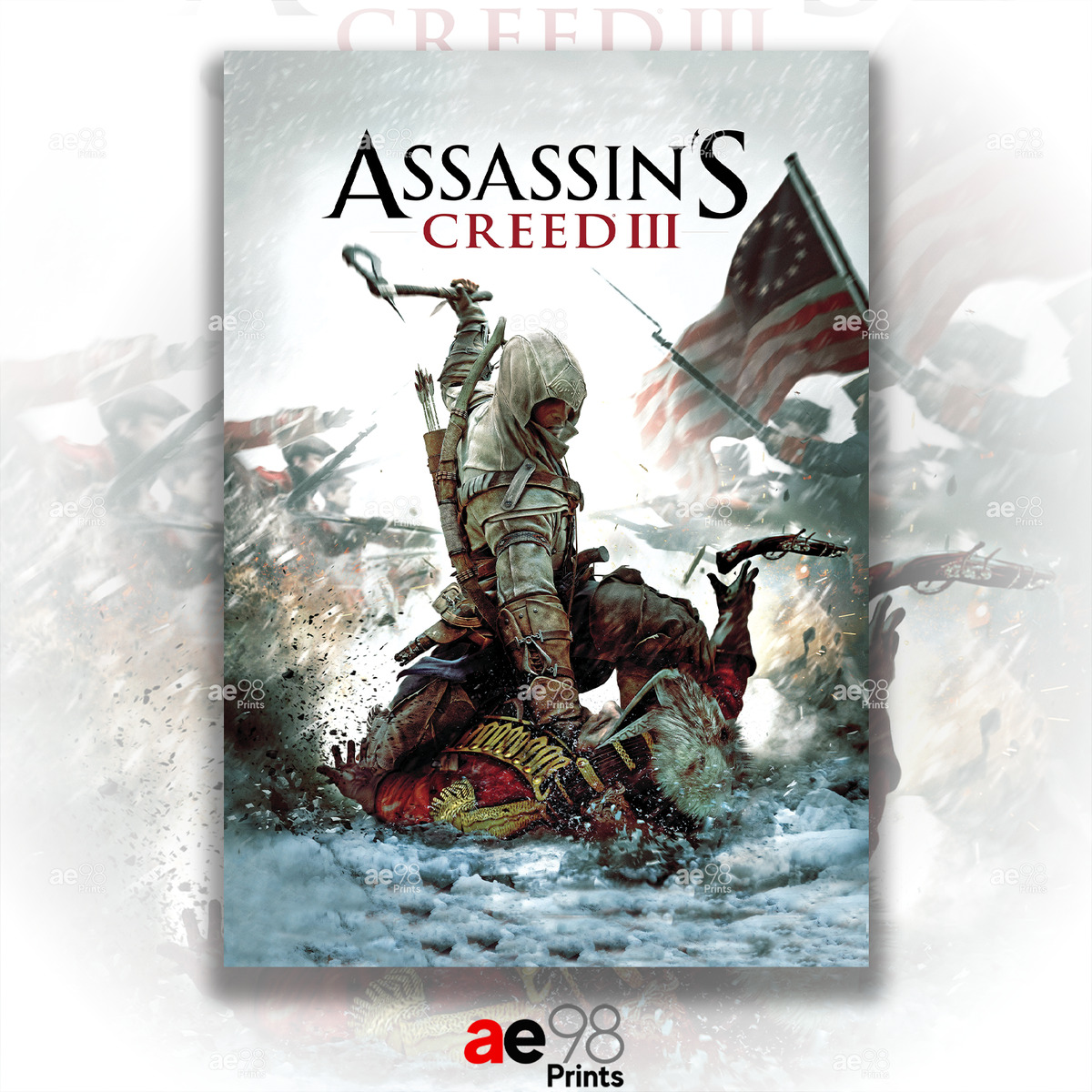 Poster Assassin's creed III - cover | Wall Art, Gifts & Merchandise 