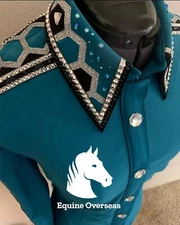 Western Showmanship Horsemanship Pleasure Show Shirt all customization available