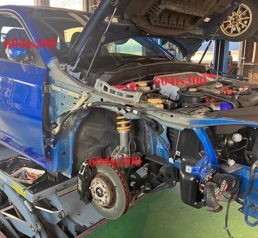 New JDM Jspeed Front Fender Brace Pair FOR Subaru Forester