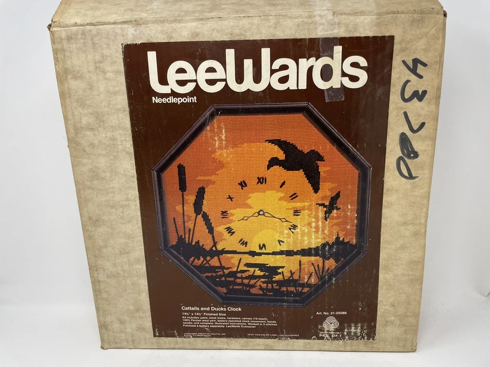 Kit de reloj de punta de aguja Lee Wards de colección cola de gato y patos naturaleza ¡listo para crear! Foto 2 de 4