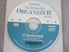 Broderbund The Print Shop Deluxe Edition CD-ROM for Windows