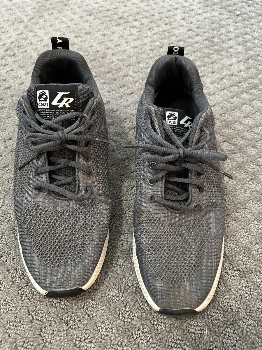 Conzuri CNZI Cloud Runners Height Lifting Gray Black
