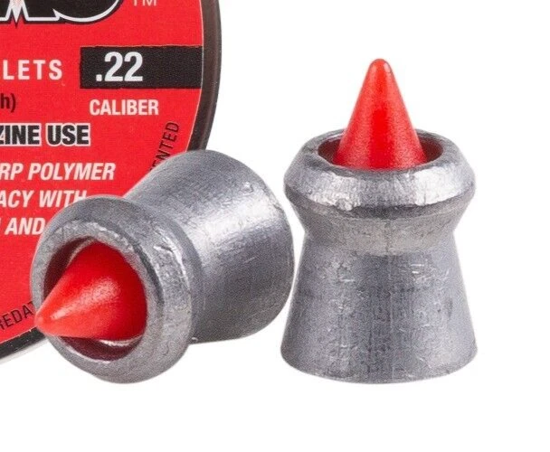 PANTALONES CORTOS JSB PREDATOR POLYMAG 200 unidades puntiagudos 5,5 mm calibre .22 pellets premium Foto 3 de 3