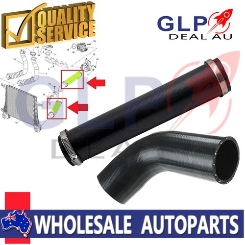 2 x Turbo Intercooler Hose Pipes For Holden Captiva 5 7 CG 2.2L Diesel ...