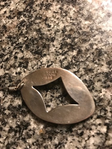 ¡HERMOSOS PENDIENTES COLGANTES PERFORADOS TAXCO DE PLATA ESTERLINA! MARCA TA-70 O TR-70 - Imagen 4 de 10