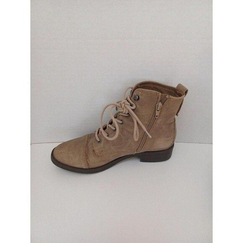 Madden Girl Beige Side Zip Ankle Booties Women's 7 M (SW47) - Picture 4 of 8