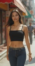 Women Fashion Belt Gold Metal Chain Narrow Waistband Bling Clubwear Style M L XL
