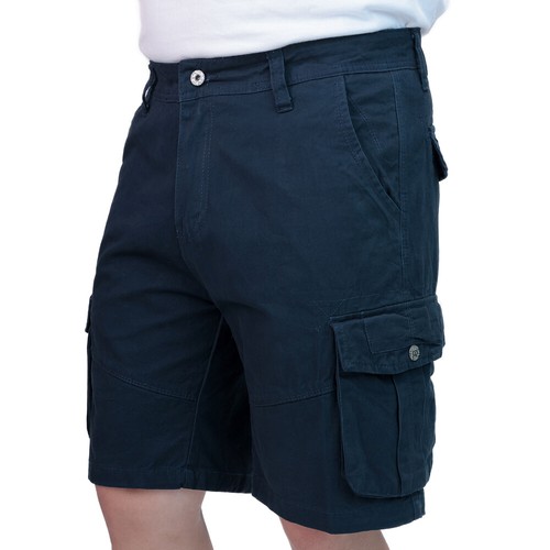 Mens Cargo Half Pants Cargo Combat Shorts Casual Work Wear 100% Cotton Outdoor E - Picture 17 of 22