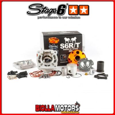 S6-7516602 ZYLINDER STAGE6 R/T 70CC D.47,6 KURBELWELLE 85 DRRX 90 2T LC SP.12 ALU