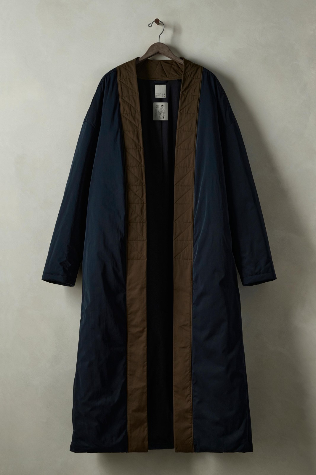 SR_A X ZARA COLLECTION PADDED TECHNICAL COAT IN NAVY BLUE SIZE S - M *RRP £229