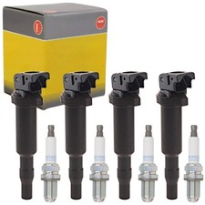 NGK Z�ndkerzen Z�ndspulen Satz f�r BMW E81 E87 E90 1.6