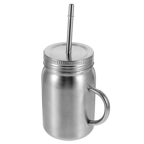 Stainless Steel Mason Cup Travel Dad Tumbler with Lid Metal Tumblers Lids - Picture 2 of 9
