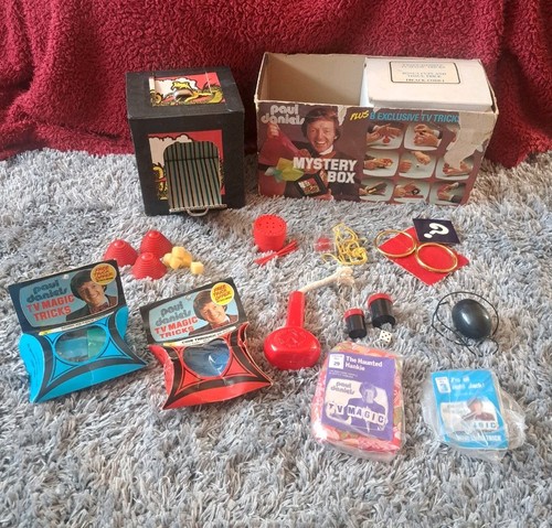 Caja misteriosa vintage Paul Daniels, juego mágico