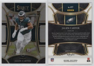 2023 Panini Select Suite Level Silver Prizm Jalen Carter #477 Rookie RC
