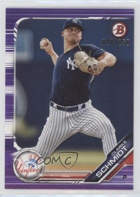 2019 Bowman Draft Purple 18/250 Clarke Schmidt #BD-190 uk2