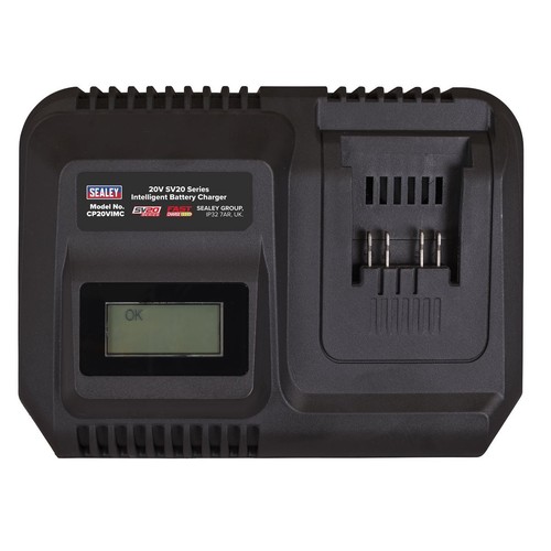 Sealey Intelligent Batterieladegerät 20V SV20 Lithium-Ionen 2.4A - 8A 230V - Picture 5 of 7