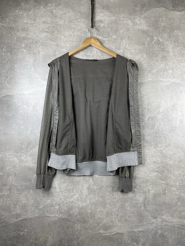 Dolce & Gabbana Colección Gimnasio Sudadera con Capucha Cremallera Chaqueta Gris Talla 48 Hecha en Italia - Imagen 10 de 17