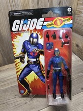 GI JOE CLASSIFIED VINTAGE RETRO 1 12 CHROME COBRA COMMANDER 6    ACTION FIGURE MOC