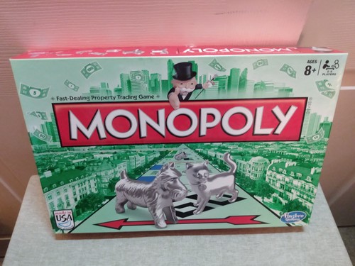Komplettes Parker Brothers 2014 Original Monopoly Immobilien Trading Brettspiel - Bild 2 von 8
