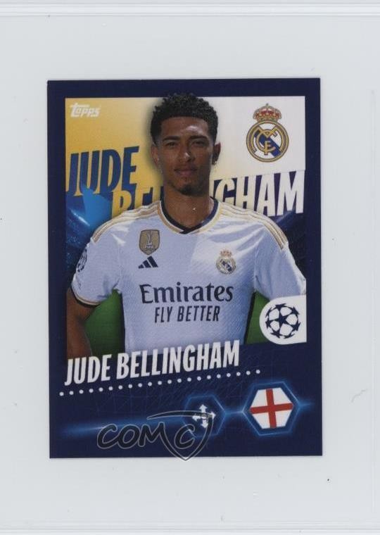 2023-24 Topps UEFA Champions League Album Stickers Jude Bellingham #415 1k31